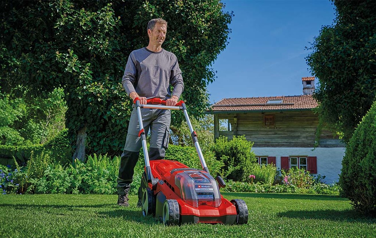 Mulchen Gesunder Rasen leicht gemacht! Einhell Blog