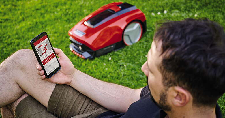 Einhell robot mower deals