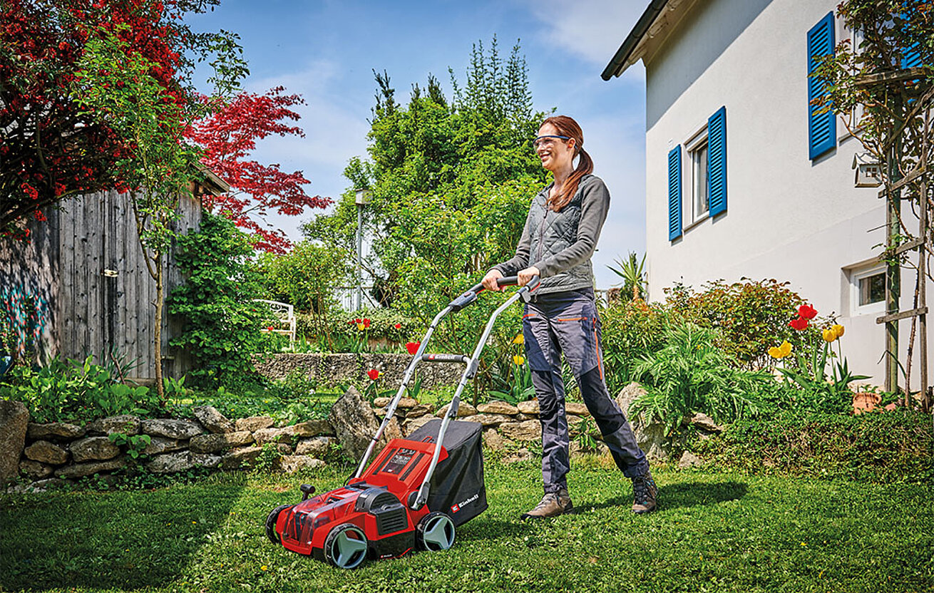 Rasen lüften Wie, wann und womit? Einhell Blog
