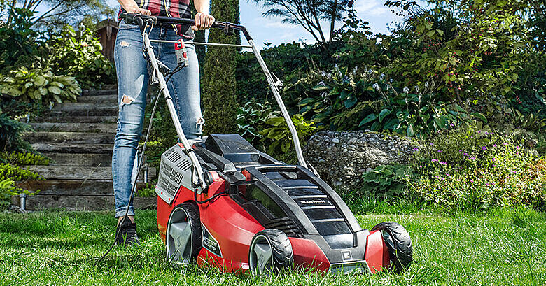 Buy electric lawn mowers Einhell