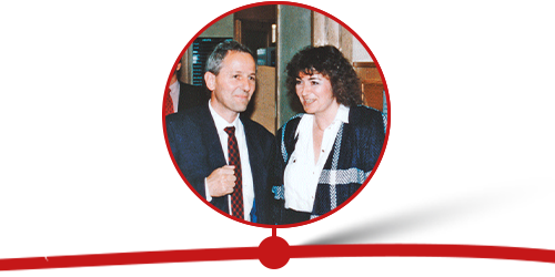 Zeitleistenbild mit Josef und Gisela Thannhuber.