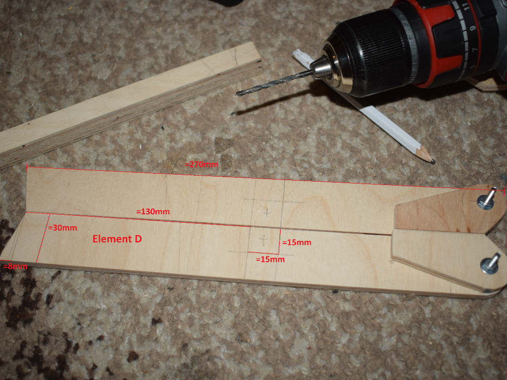 millimeter marked on wood