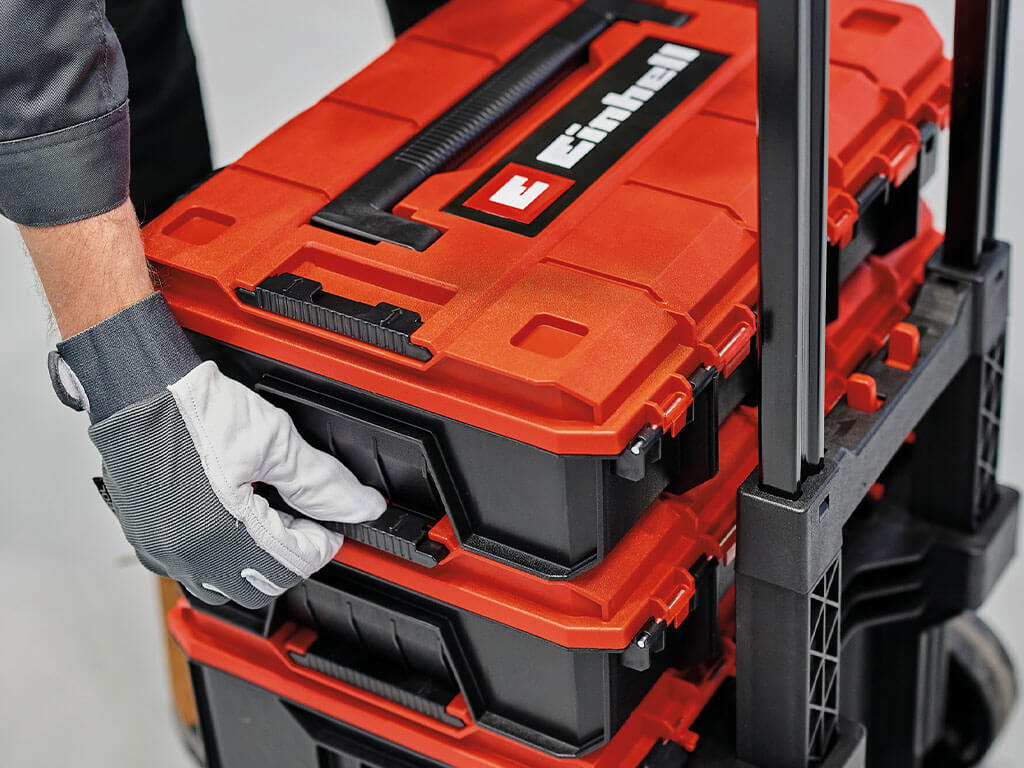 Discover the E-Case system! Blog Einhell case 