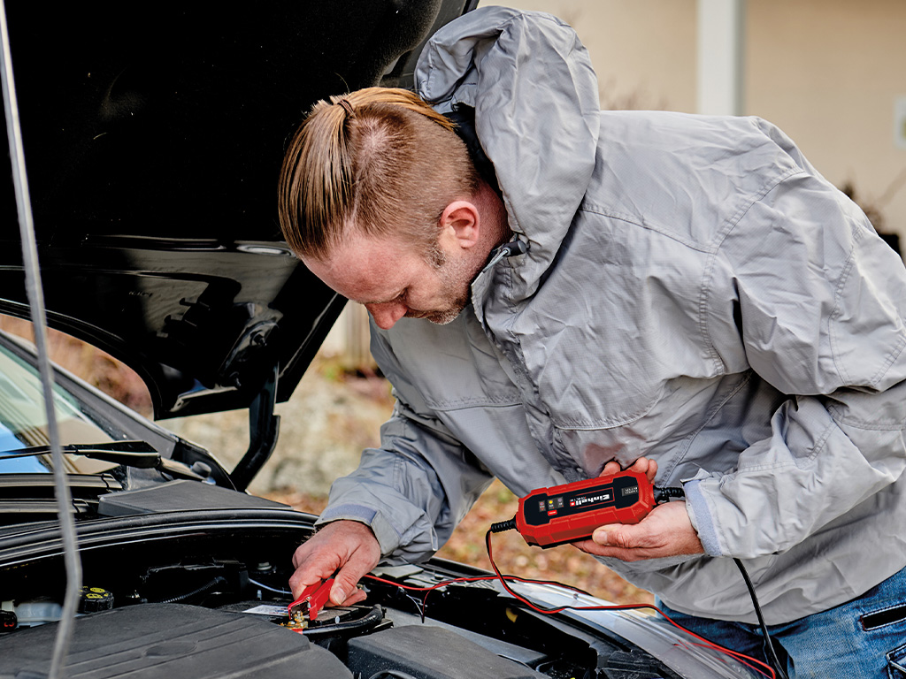 How to Use a Car Battery Charger