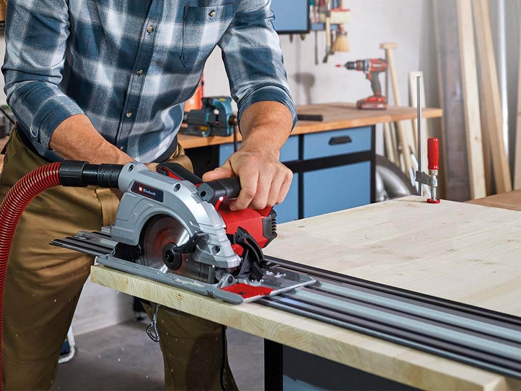 Einhell track best sale saw