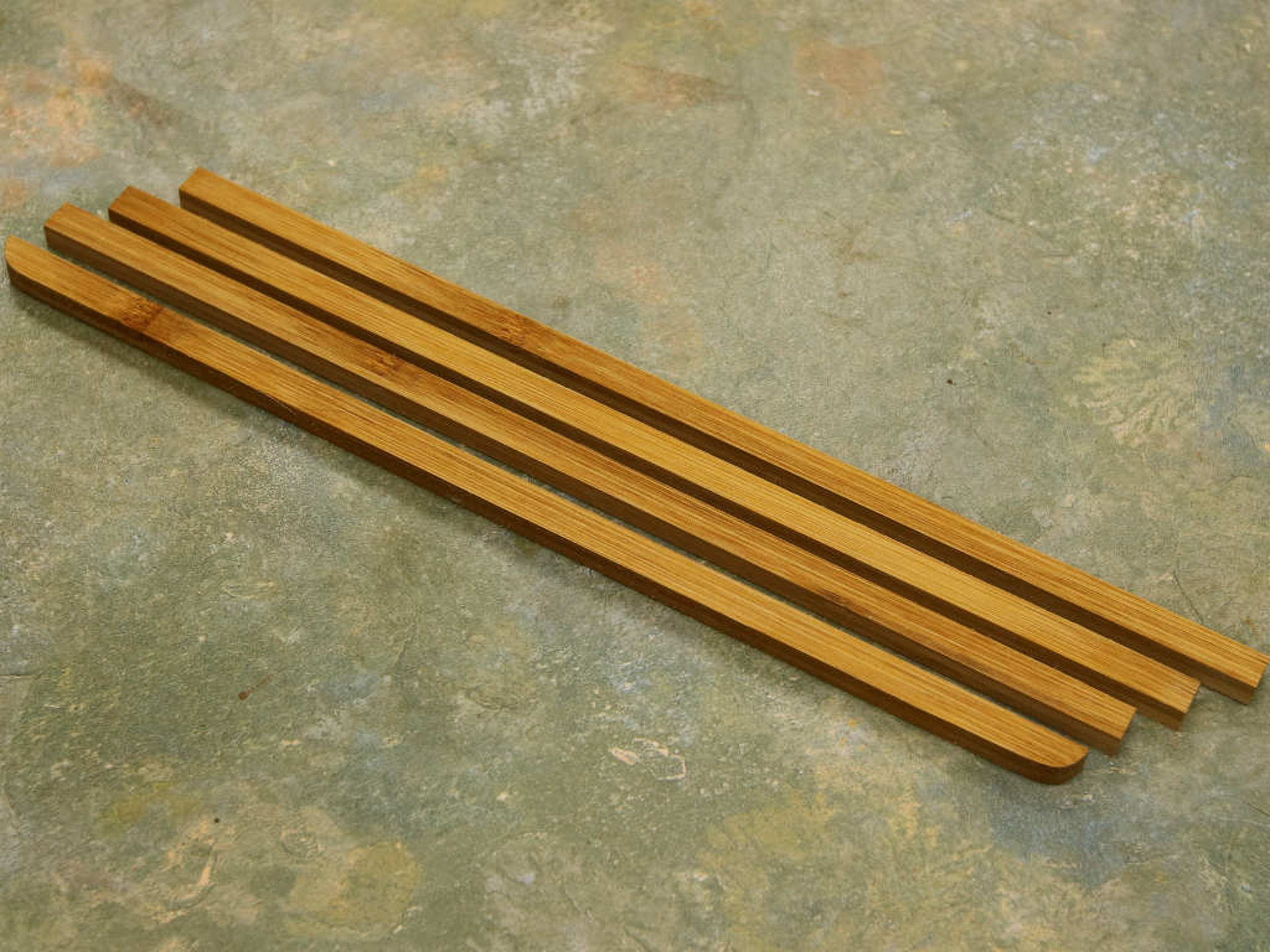four wooden parts
