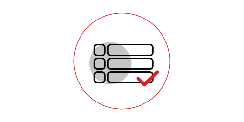 Icon form. 