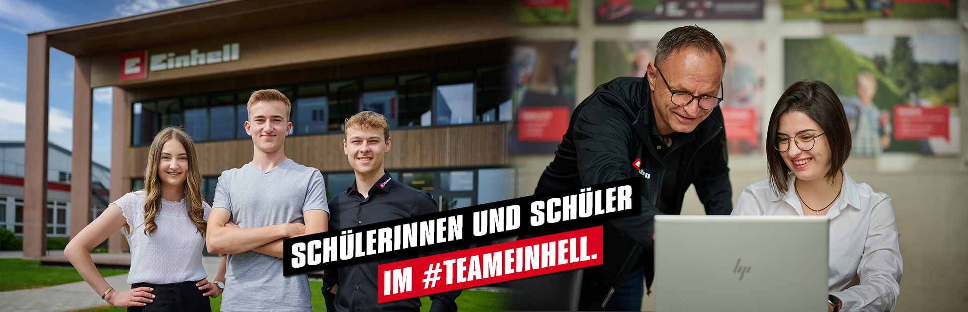 Students in the team einhell