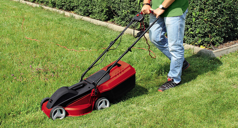 Buy electric lawn mowers Einhell