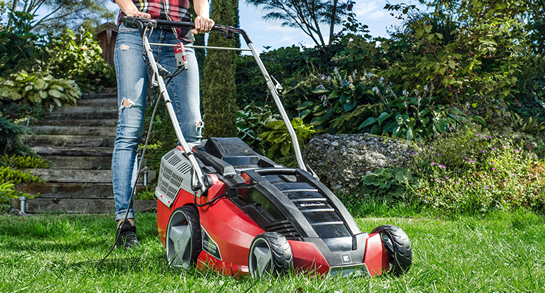 Buy electric lawn mowers Einhell