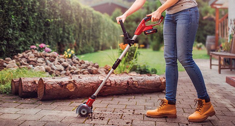 Fugenbürste Unkraut Kratzer Stahl Besen Garten Fugen Reiniger