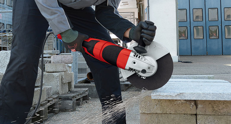 Angle grinders for wood stone and metal Einhell