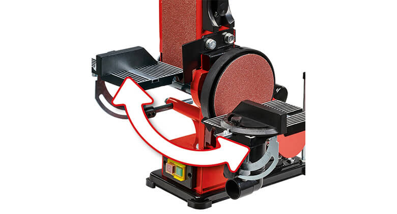 Stationary sales belt sander