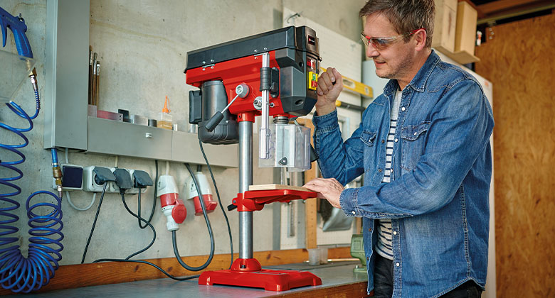 Einhell pillar drill clearance