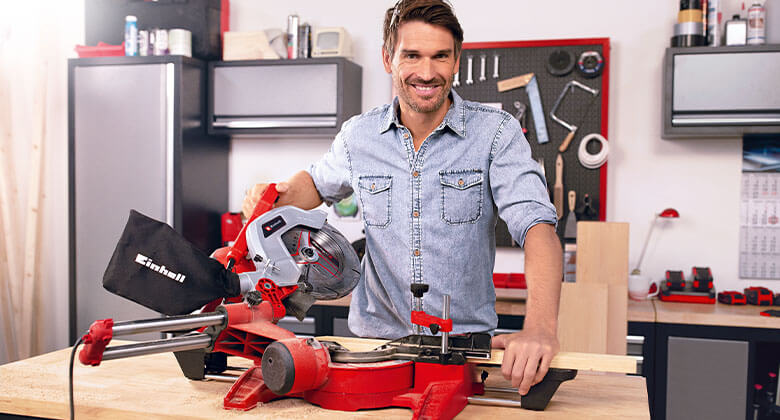 Maximum efficiency with mitre saws Einhell