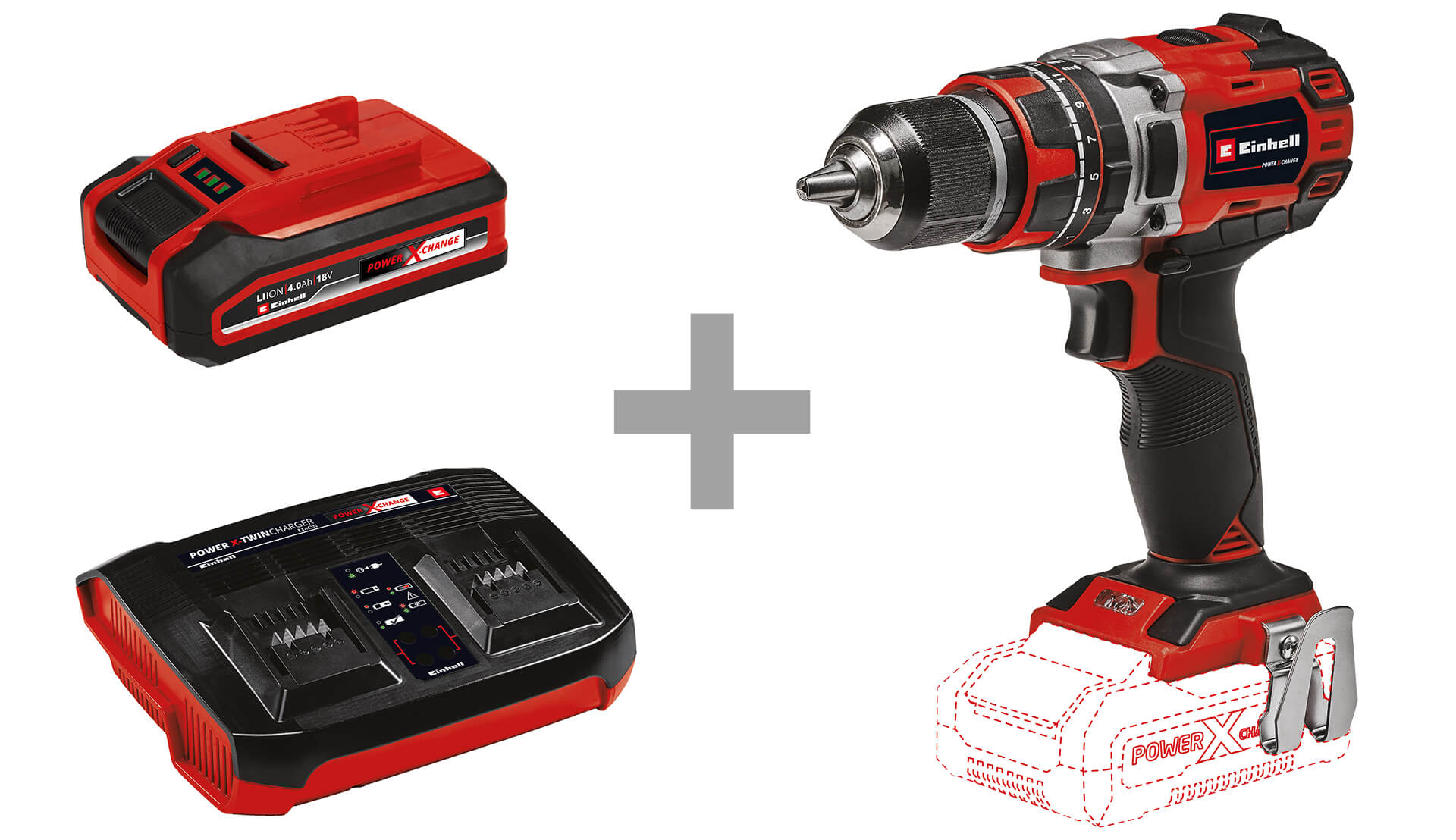 Einhell Taladro Percutor 18V – S/Batería – Home Solution