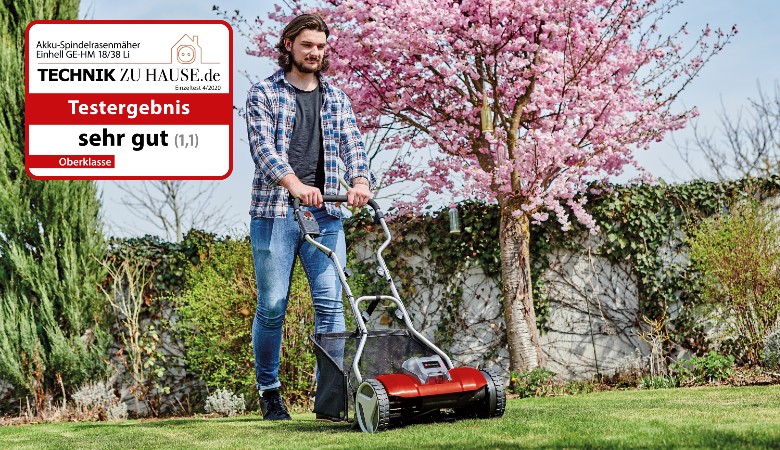 man working with a scarifier