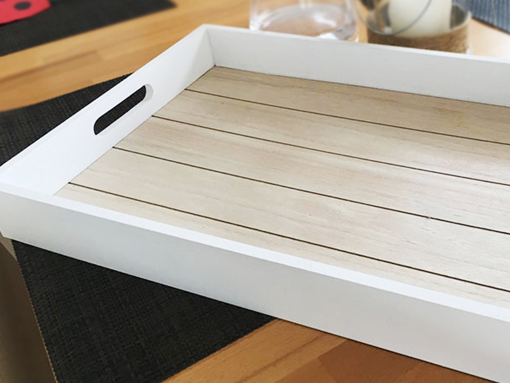 diy project serving tray