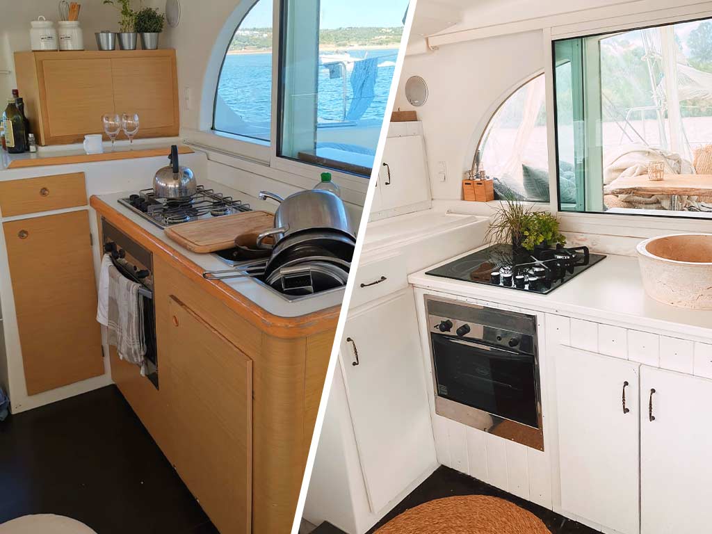 diy project camper kitchen renovation